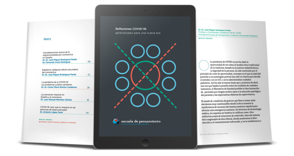 Compartir conocimiento y reflexión en plena pandemia, el nuevo ebook de Fundación Mutualidad Abogacía